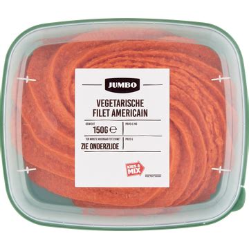 Jumbo Vegetarische Filet Americain 150g Bestellen Vleeswaren Kaas