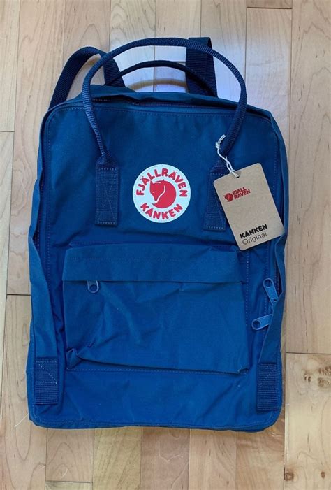 Fjallraven Kanken Laptop Royal Blue Backpack Iucn Water