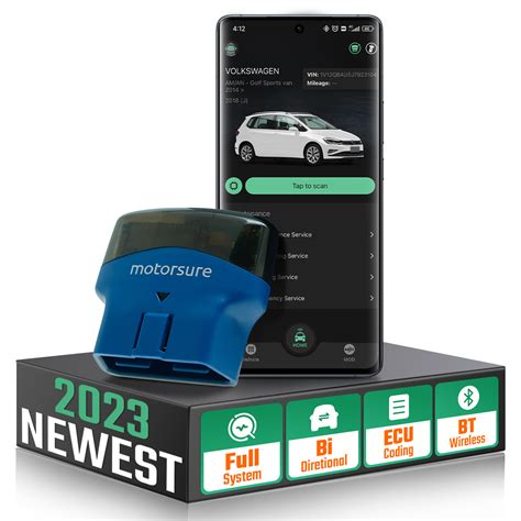 Pro Vag Diagnostic Tool,Motorsure Bluetooth Obd2 Bidirectional Full ...