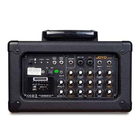 PA Systems : JOYO JPA-863 CHARGABLE BLUETOOTH AMP