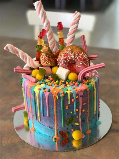 Rainbow Crazy Cake Crazy Cakes Wacky Cake Crazy Birthday Cakes