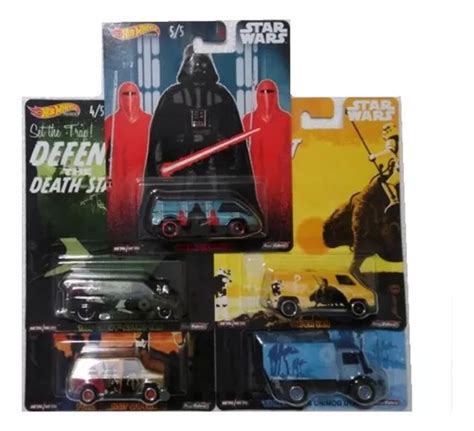 Hot Wheels Premium Star Wars Set Carros Premium Env O Gratis