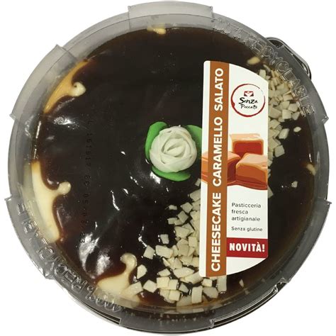 Cheesecake Al Caramello Salato Zero G Coop Shop