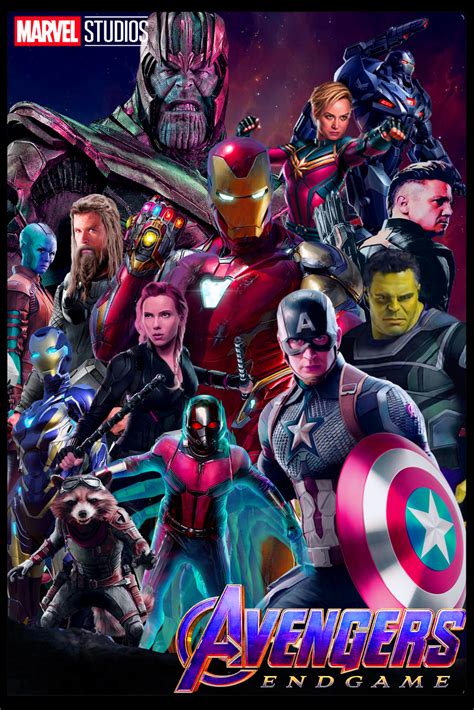 Avengers Endgame Poster by bertzee on DeviantArt