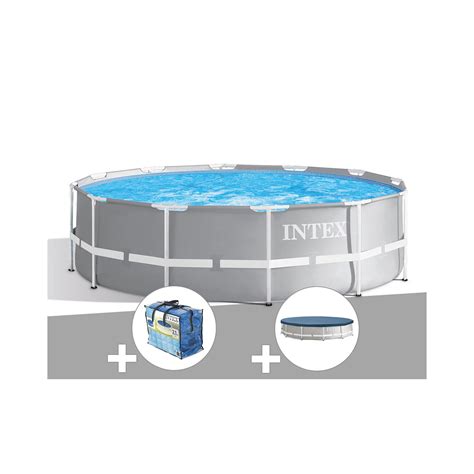 Kit Piscine Tubulaire Intex Prism Frame Ronde X M Prix