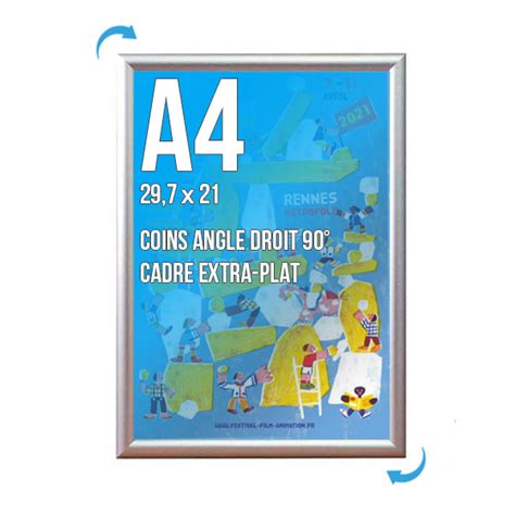 Cadre Clic Clac Alu Affiches A4 TORENCO