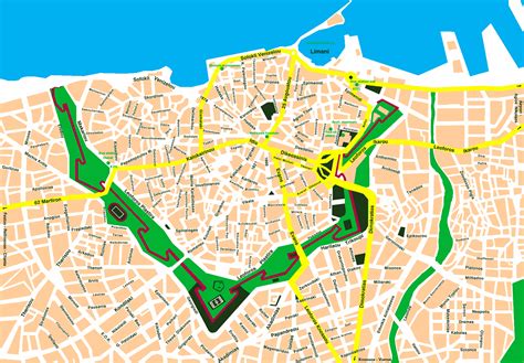 Heraklion City Map - Heraklion Crete • mappery