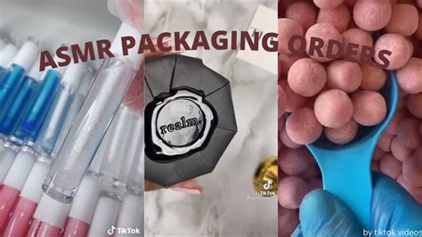 Asmr Packaging Orders Small Business Youtube