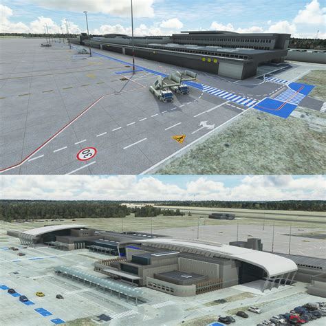 ArtStation - EPPO Poznań Ławica Airport MSFS