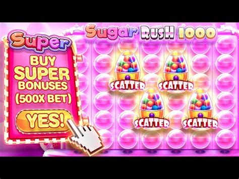 Huge Retrigger Win On Sugar Rush Slot Super Free Spins