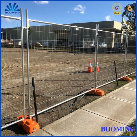 Construction Fence Panels Welded Steel Wire Mesh Temporary Fencing