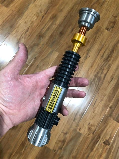 Obi Wan Kenobi Lightsaber Carbon Fiber Jedi Cosplay Prop Repl