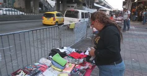 Protestas en Panamá Comerciantes informales ven disminuir sus ventas