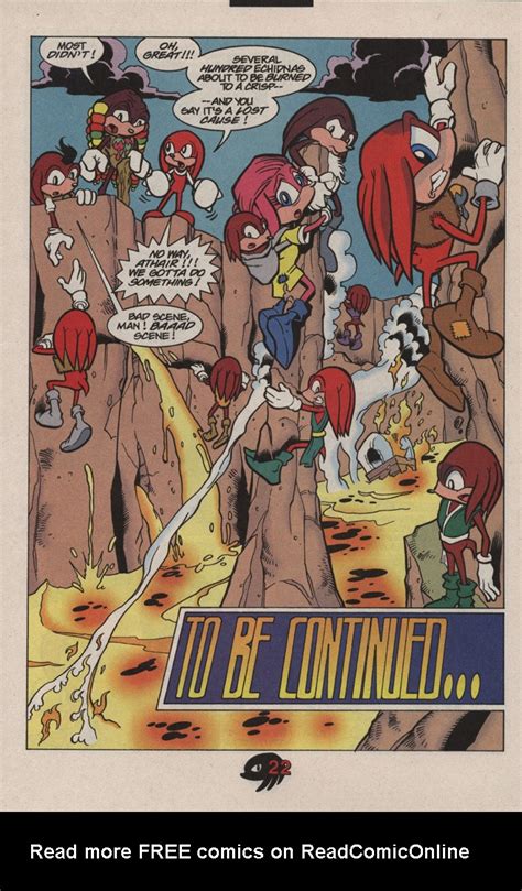 Knuckles The Echidna Issue 10 Read Knuckles The Echidna Issue 10 Comic Online In High Quality