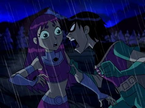 I Dont Like It When Robin Yells At Starfire Teen Titans Robin Old Teen Titans Original