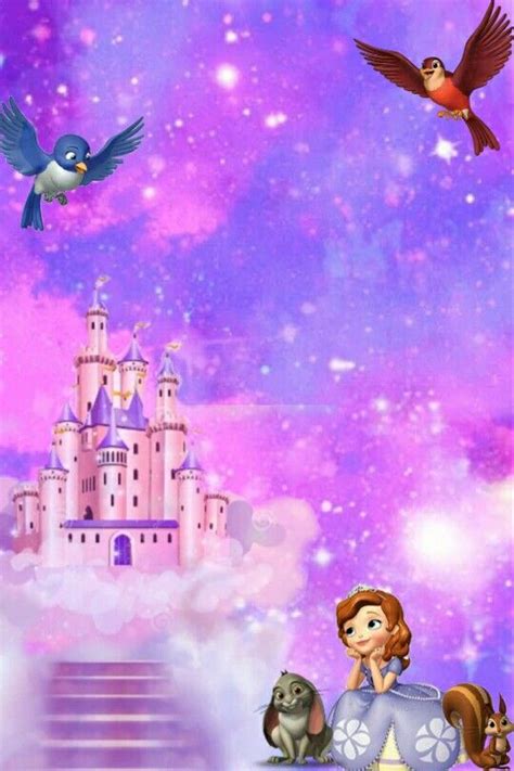 Sofia The First Printable Decoracion Princesita Sofia Invitaciones