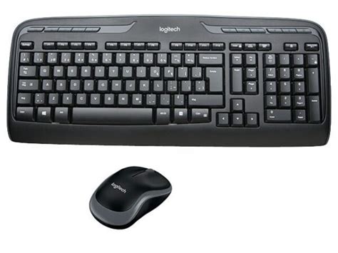 Logitech MK320 Wireless Desktop Keyboard and Mouse Combo - English ...