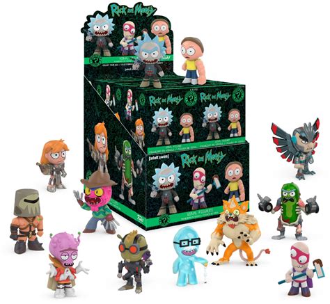 Figurine Mystery Minis Rick et Morty pas cher Rick et Morty Série 2