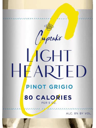 2021 Cupcake Light Hearted Pinot Grigio Vivino United States