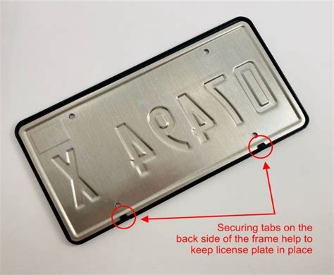 How To Install License Plate Frame In Steps