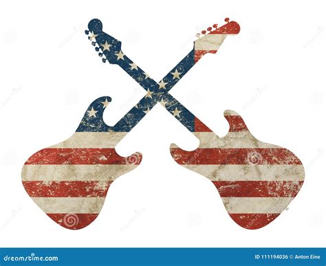 American Crossed Flag Stock Photos Free Royalty Free Stock