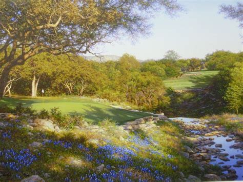 Larry Dyke Signed Evening Shadows Golf Limited Edition Lithograph Ebay