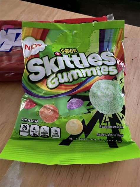 New Find At Kroger Sour Skittles Gummies Rcandy