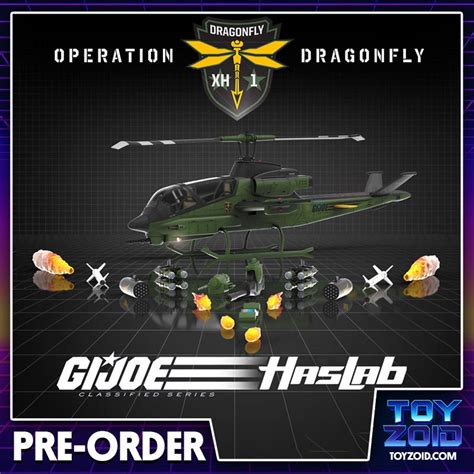 G I Joe Classified Series Assault Copter Dragonfly Xh Haslab