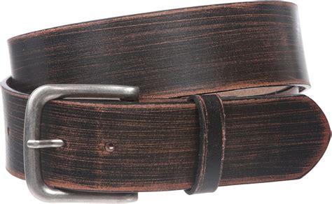 Custom Made Genuine Leather Belt 1 34 Wide Black Double Prong Buckle