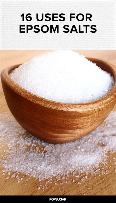 16 Great Ways To Use Epsom Salts Limpeza