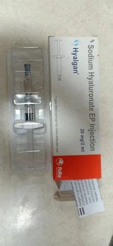 Hyalgan Injection Hyaluronic Acid 20mg LUPIN LTD 2 Ml In 1