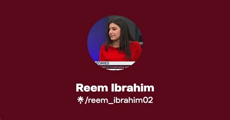 Reem Ibrahim Twitter Instagram Tiktok Linktree