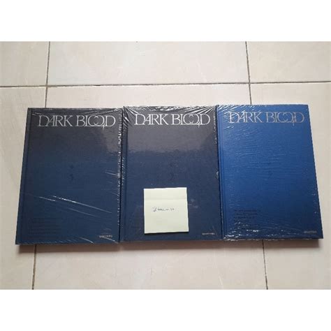 Jual Ready Stock Album Only Dark Blood Reguler Version Half Full