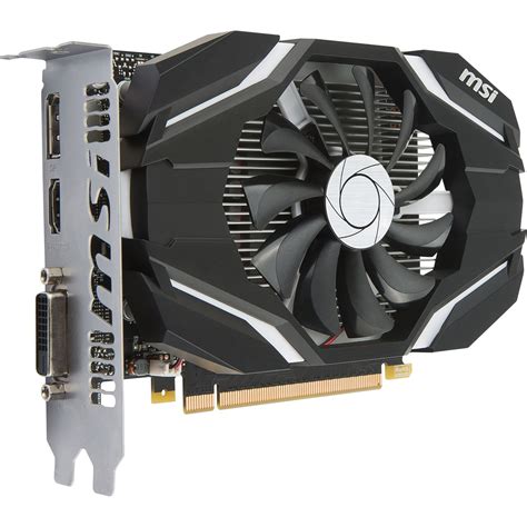2GB MSI GeForce GTX 1050 2G OC Aktiv PCIe 3.0 x16 (Retail ...