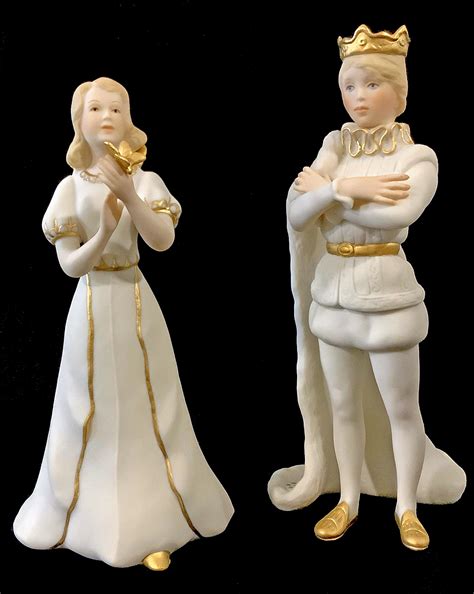 Lot Cybis Prince And Princess Porcelain Figurines