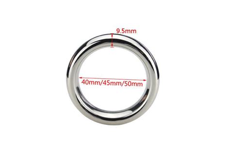 Acheter Anneau De P Nis En Acier Inoxydable Manchon Sex Toys Anneau De