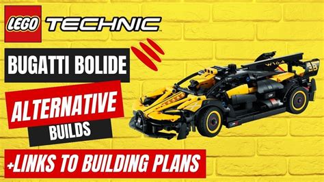 Lego Bugatti Bolide Alternative Builds Top Of With