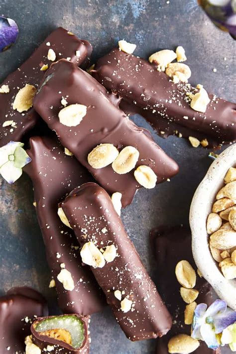 Chocolate Dipped Celery And Peanut Butter Logs Food Dolls