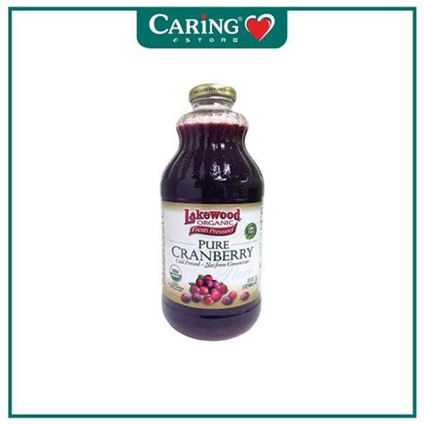 Lakewood Organic Pure Cranberry Juice Ml Caring Pharmacy Official