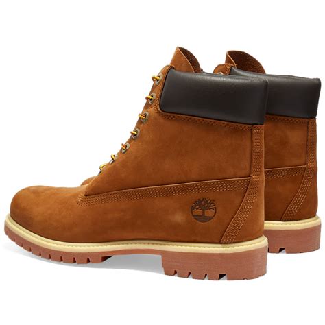 Timberland 6 Premium Boot Rust Nubuck End Us