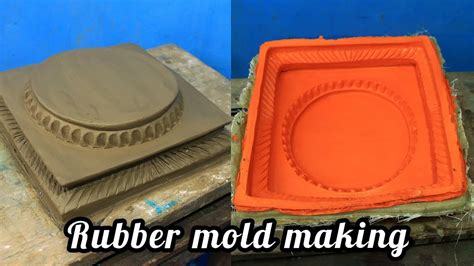 How To Make Rubber Mold Latex Rubber Molding Process Youtube