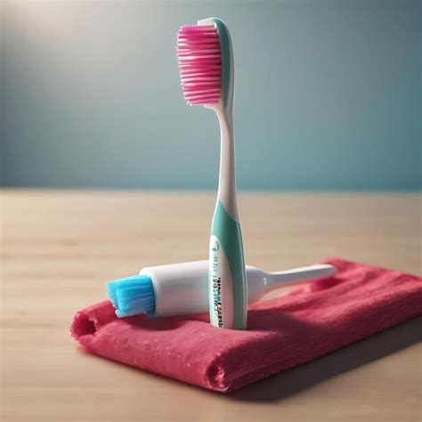 Premium AI Image | Toothbrush with toothpaste