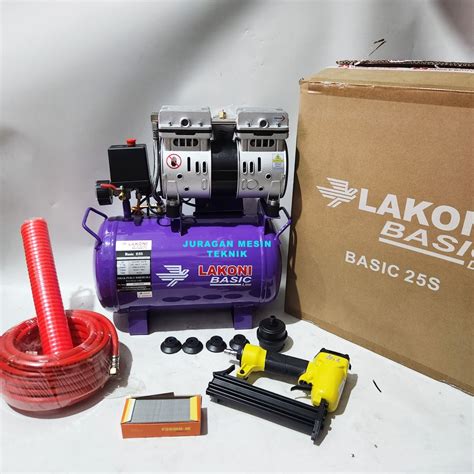 Jual Paket Kompresor Lakoni Basic S Paku Tembak Shopee Indonesia