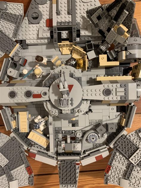 Modded The Interior Of The 75257 Millennium Falcon Rlego