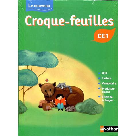 2019 CE1 LE NOUVEAU CROQUE FEUILLES PACK MANUEL ELEVE MEMO