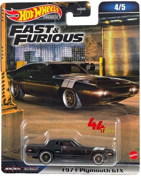 Машинка Hot Wheels Premium Fast And Furious Plymouth Gtx Premium Хот Вилс Премиум