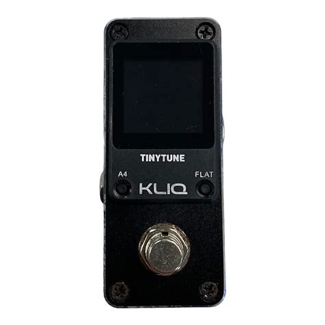 Kliq TinyTune Chromatic Tuner Pedal Reverb