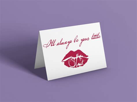 Kinky Card Little Slut Digital Printable Bdsm Dom Sub Sexy Kinky Mature Card Digital Card Etsy