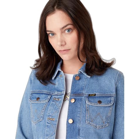 Veste En Jean Femme Wrangler Empire Vestes Manteaux V Tements Femme