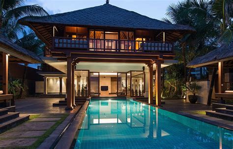 Villa The Evening Pool Bali Indonesia Luxury Bali Hotels For